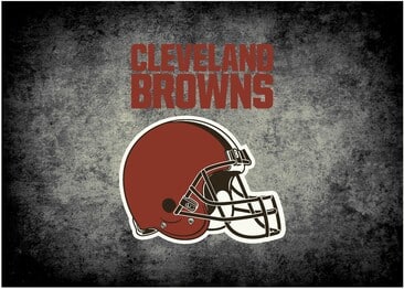 Imperial NFL Cleveland Browns Distressed Rug